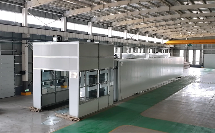 噴漆烘干生產(chǎn)線